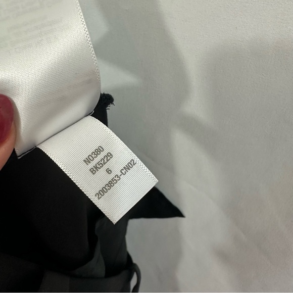 NWT Madewell The Harlow Wide Leg High Rise Satin Pants in Black - Picture 15 of 15